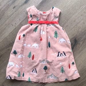 Baby Boden corduroy dress size 6-12 months